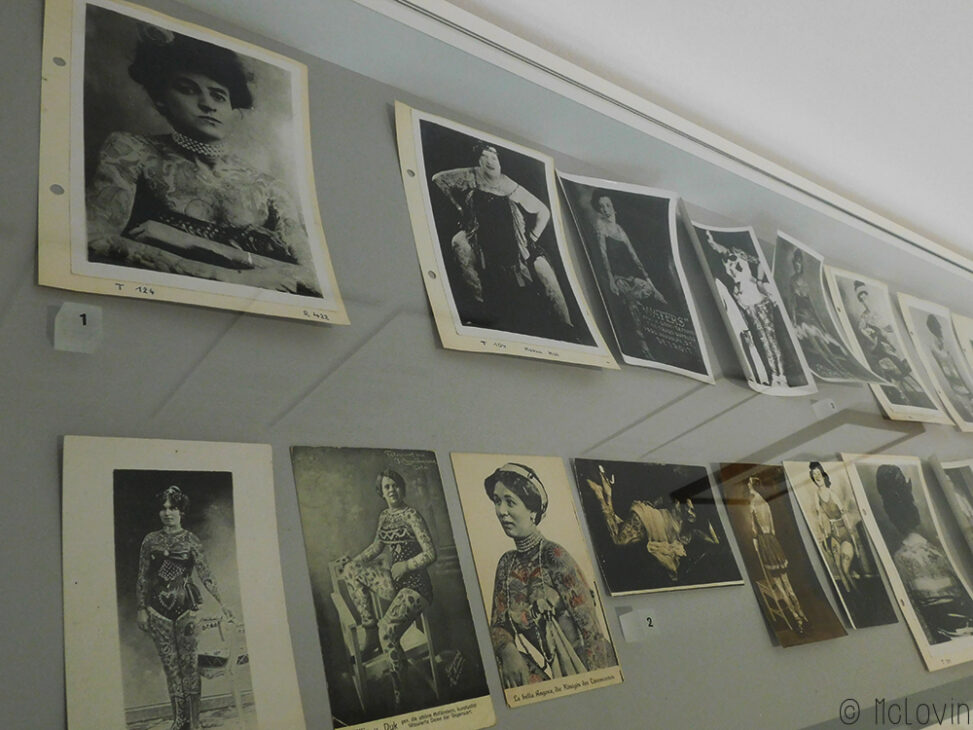 Femmes tatouées 1920-1970, photographies extraites de la collection d'Herbert Hoffmann
