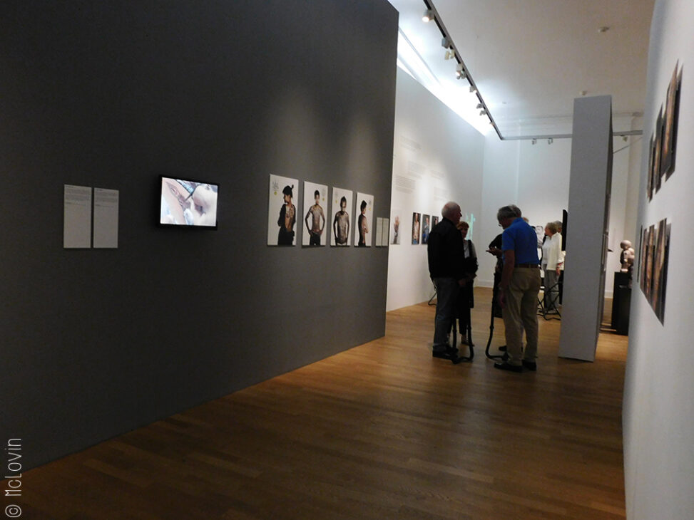 Dernier espace de l'exposition avec une approche plutôt ethnologique.