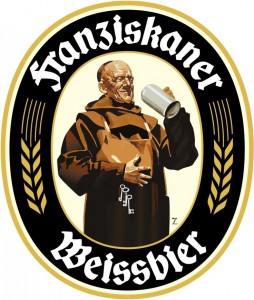 Le logo de la Franziskaner Weissbier imaginé par Ludwig Hohlwein