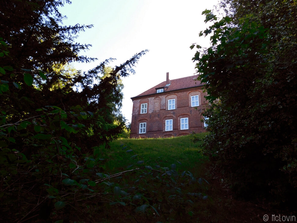 Vue arrière du Château d'Agathenburg