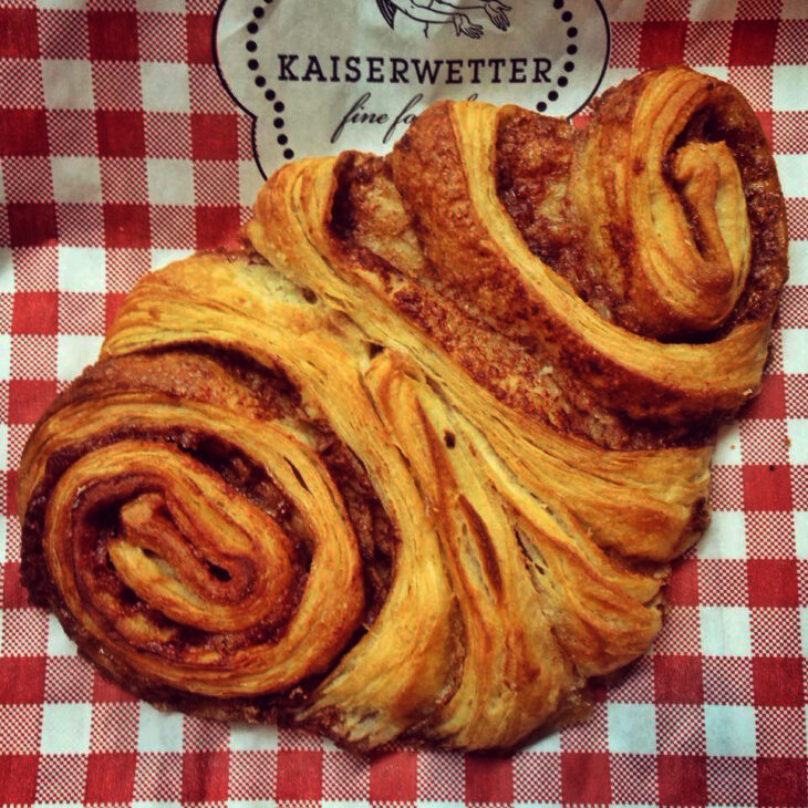 Un Franzbrötchen typique