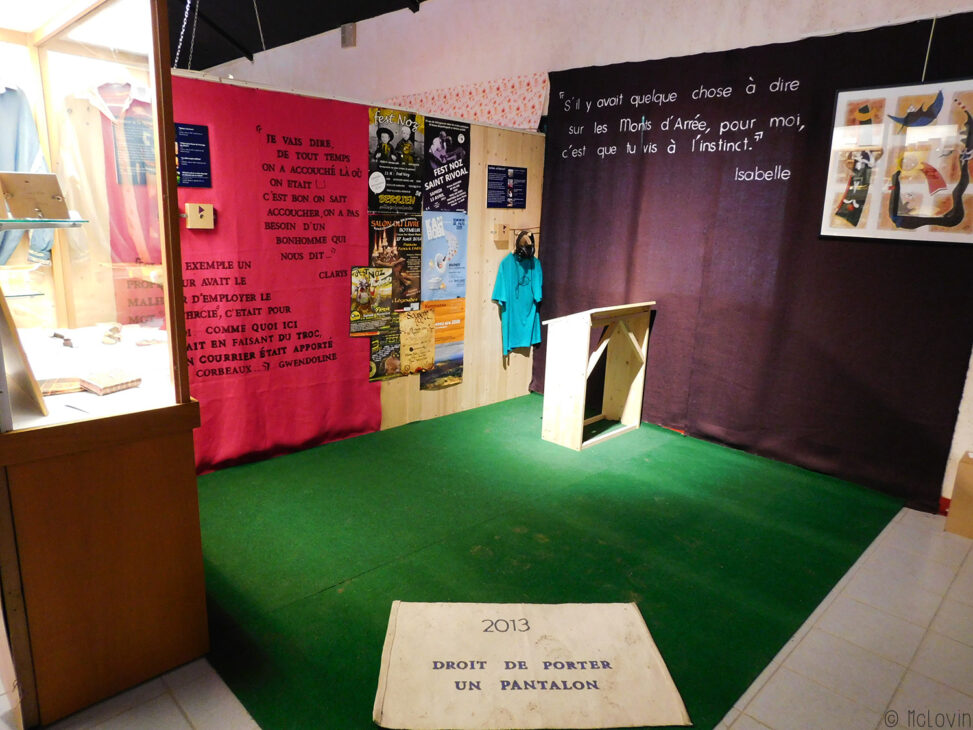 Dernière partie de l'exposition