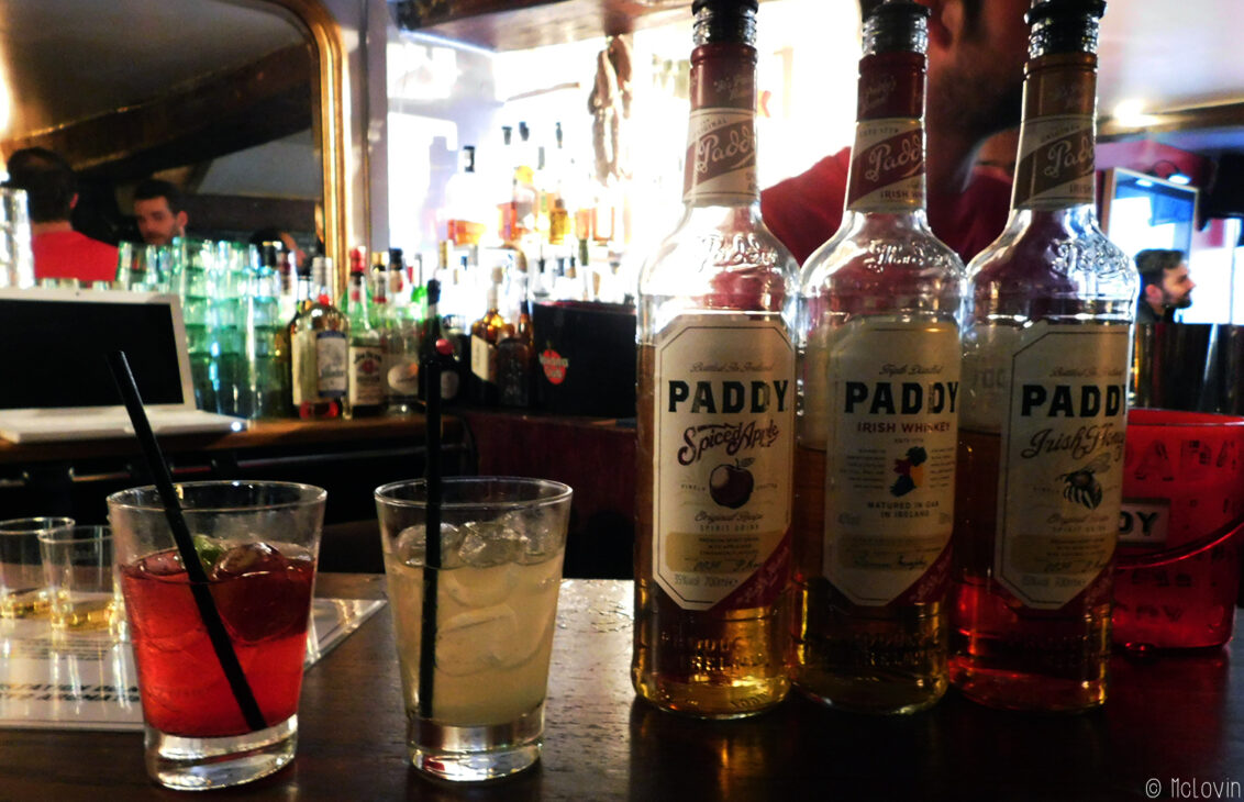 Le cocktail de bienvenue aux whiskeys aromatisés Spiced Apple et Irish Honey