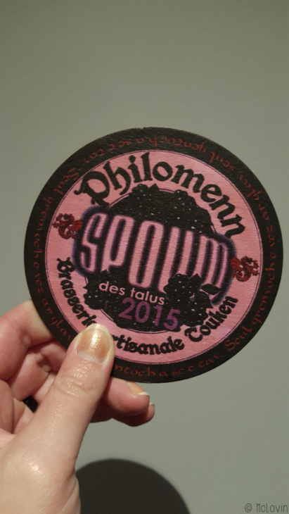 Dessous de verre Spoum des Talus de la brasserie Touken