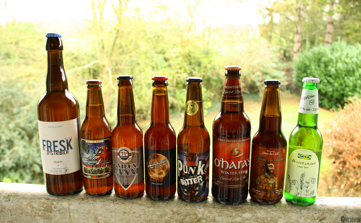 Les bières en attente pour 2016 chez McLovin !