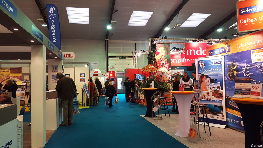 Hall international du Salon du Tourisme de Rennes édition 2016