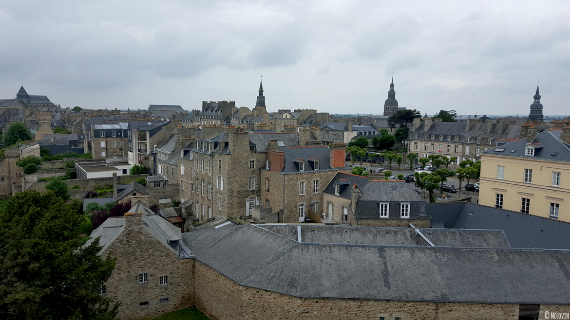 Vue sur les toits en ardoises de Dinan lors de l'Instameet Dinan Léhon 2016