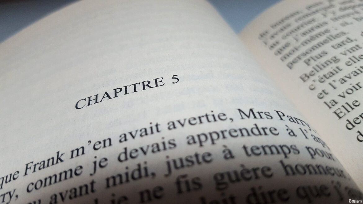 Le début du chapitre 5 du livre "Un intérêt particulier pour les morts" d'Ann Granger collection Grands détectives chez 10/18.