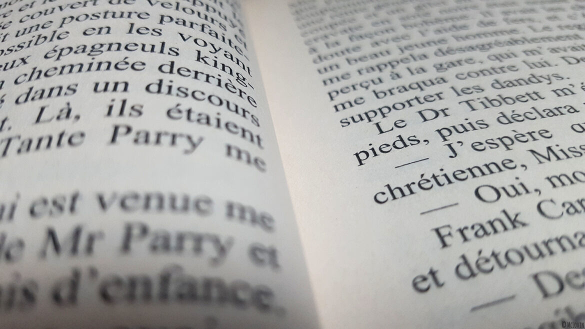 L'intérieur du livre "Un intérêt particulier pour les morts" d'Ann Granger collection Grands détectives chez 10/18.