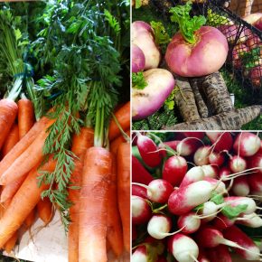 Photo Instagram de légumes aux Halles de Dinan pour l'Instameet Dinan Léhon 2016