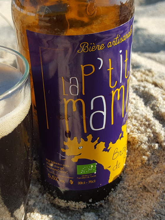 La P&rsquo;tite Mamm brune, bière du Golfe du Morbihan