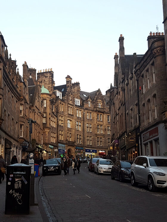 Tricoter à Edimbourg